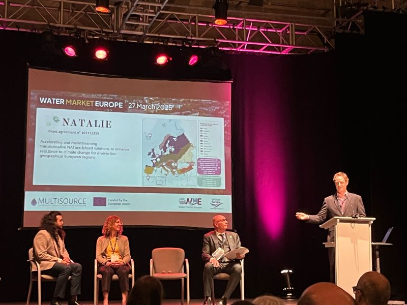 NATALIE highlighted at Water Market Europe 2025: Advancing NBS for Urban Water Challenges