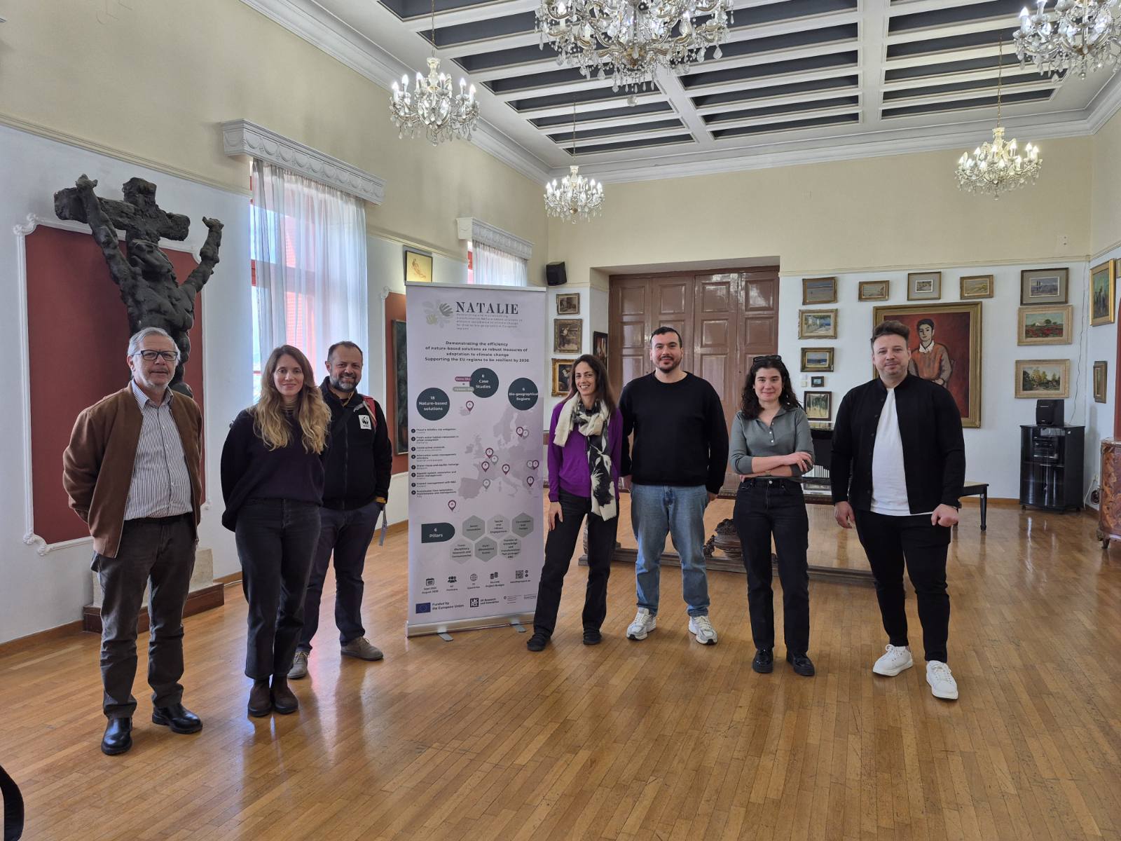 CS#1 Fire Risk Management Plan presentation at the Municipality of Chalkis